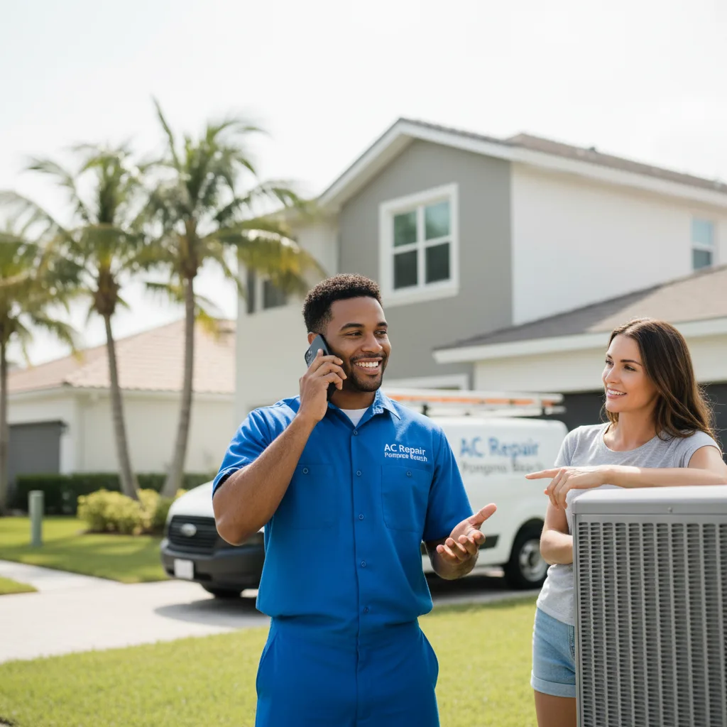 AC Repair Pompano Beach customer support in Crandon